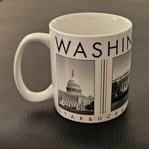 2003 Starbucks City Scene Series Washington D. C. Mug Oversize Coffee Cup